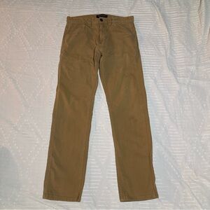Ridgecut Toughwear Work Pants Mens 32x34 Brown Utility Workwear Straight Fit